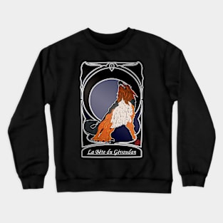 La Bete du Gevaudan - folklore Lozere Ardeche Crewneck Sweatshirt